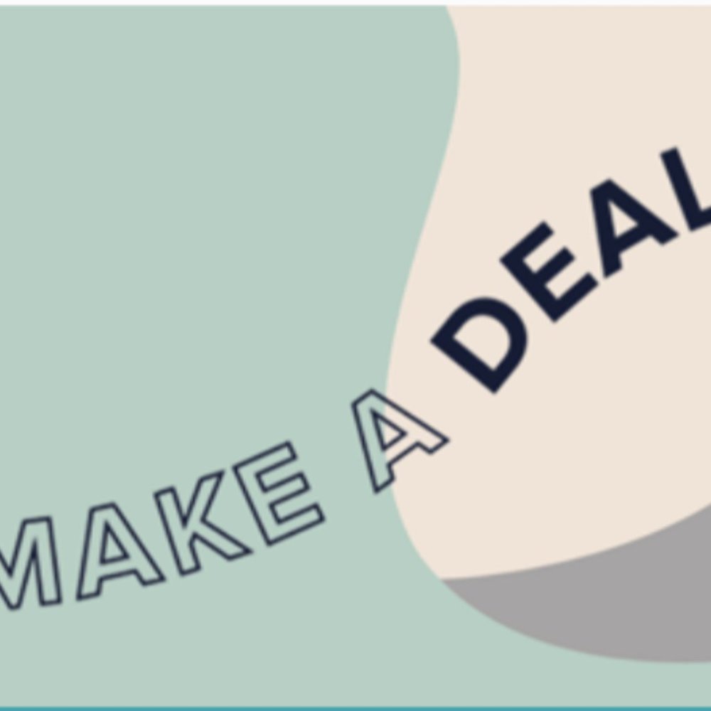 Make a deal days "check us out"